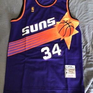 Charles Barkley Phoenix Suns Basketball Vintage Away Jersey NBA Size XL